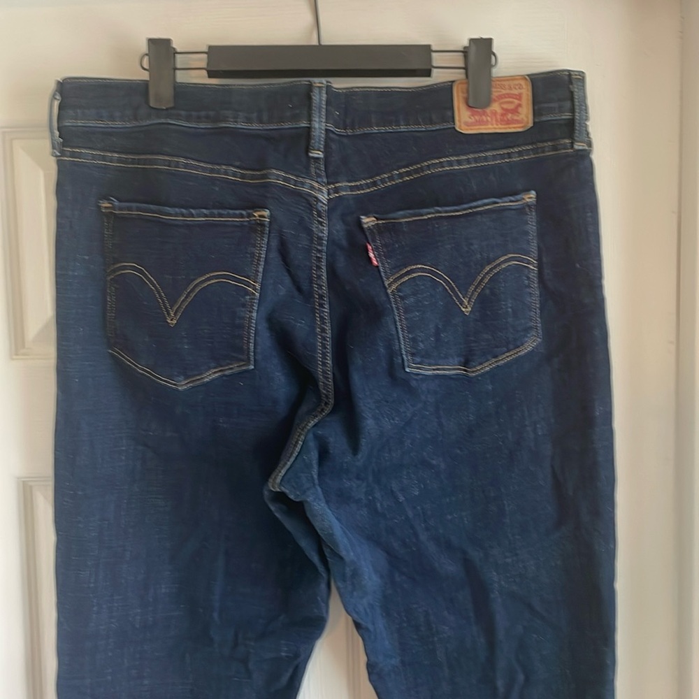 Levi's Dark Blue Denim Jeans